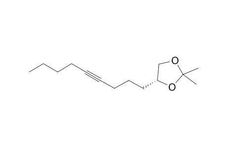 (R)-2,2-Dimethyl-4-non-4-ynyl-[1,3]dioxolane
