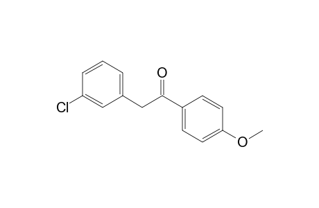 2-(3-Chlorophenyl)-1-(4-methoxyphenyl)ethanone