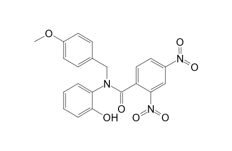 N-(2-hydroxyphenyl)-2,4-dinitro-N-p-anisyl-benzamide