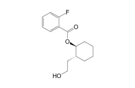 (1S,2R)-2-(2-hydroxyethyl)cyclohexyl 2-fluorobenzoate