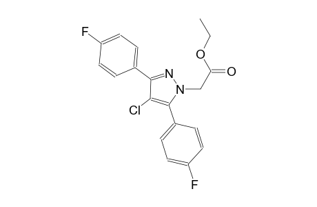ethyl [4-chloro-3,5-bis(4-fluorophenyl)-1H-pyrazol-1-yl]acetate