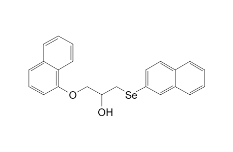1-(1-naphthalenyloxy)-3-(2-naphthalenylseleno)-2-propanol