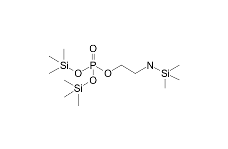 Phosphoethanolamine, N,o,o-tms