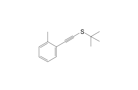 tert-Butyl(2-tolylethynyl)sulfane