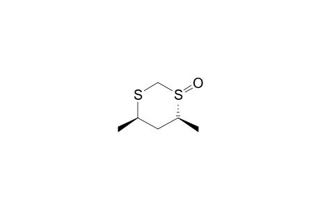 r-4,cis-6-Trimethyl-1,3-dithiane trans-oxide