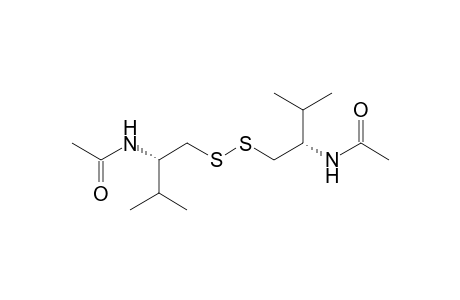 Bis[(2S)-2-Acetylamino-3-methylbutyl] disulfide