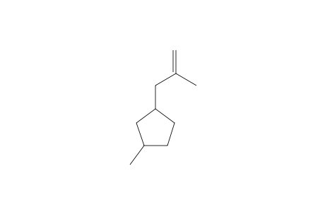 1-Methyl-3-(2-methyl-2-propenyl)cyclopentane