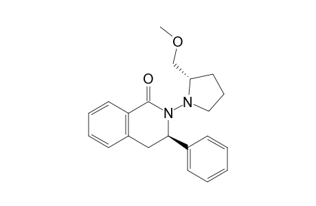 (3R)-2-[(2S)-2-(methoxymethyl)-1-pyrrolidinyl]-3-phenyl-3,4-dihydroisoquinolin-1-one