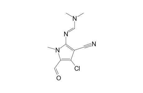 Methanimidamide, N'-(4-chloro-3-cyano-5-formyl-1-methyl-1H-pyrrol-2-yl)-N,N-dimethyl-