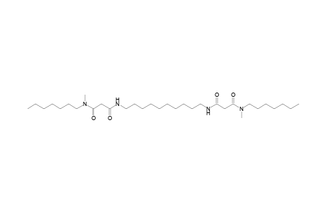 N'-heptyl-N-[10-[[3-[heptyl(methyl)amino]-1,3-dioxopropyl]amino]decyl]-N'-methylpropanediamide