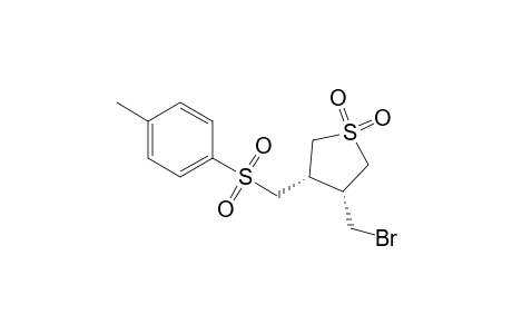 (3R,4S)-3-(bromomethyl)-4-(p-tolylsulfonylmethyl)thiolane 1,1-dioxide