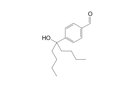 4-(5-Hydroxynonan-5-yl)benzaldehyde