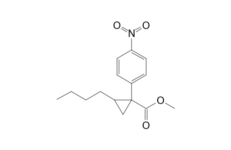 1-(methoxycarbonyl)-1-(4-nitrophenyl)-2-butylcyclopropanes