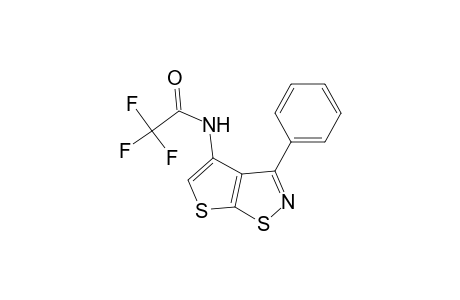 Acetamide, 2,2,2-trifluoro-N-(3-phenylthieno[3,2-d]isothiazol-4-yl)-