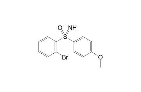 (2-Bromophenyl)(imino)(4-methoxyphenyl)-.lambda.6-sulfanone