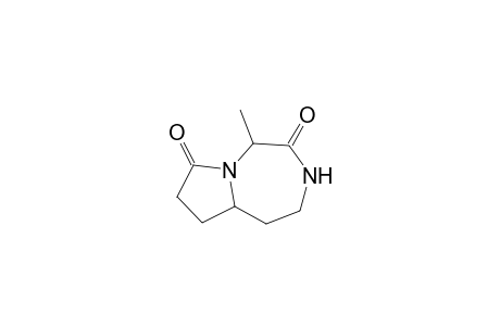 2-Methyl-3,10-dioxo-1,4-diazabicyclo[5.3.0]decane