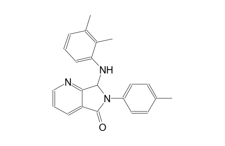 5H-pyrrolo[3,4-b]pyridin-5-one, 7-[(2,3-dimethylphenyl)amino]-6,7-dihydro-6-(4-methylphenyl)-