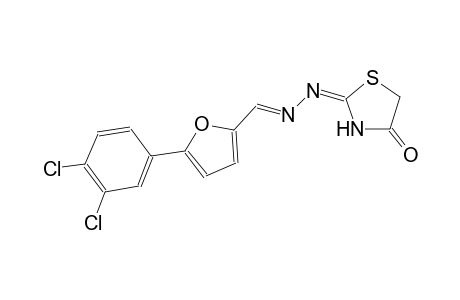 2-furancarboxaldehyde, 5-(3,4-dichlorophenyl)-, [(2E)-4-oxothiazolidinylidene]hydrazone