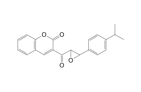 3-(3-p-cumenyloxirane-2-carbonyl)coumarin