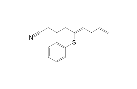 8-Cyano-5-phenylthioocta-1,4(Z)-diene