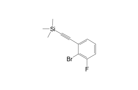 ((2-Bromo-3-fluorophenyl)ethynyl)trimethylsilane