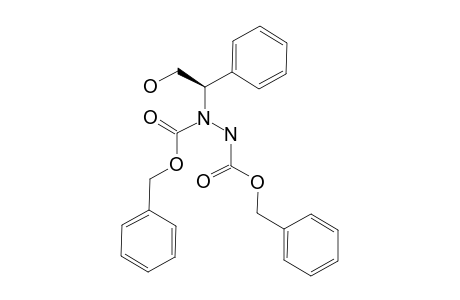 DIBENZYL-(R)-1-(1-PHENYL-2-HYDROXYETHYL)-HYDRAZINE-1,2-DICARBOXYLATE