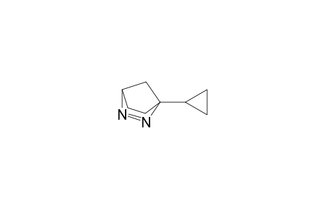 2,3-Diazabicyclo[2.2.1]hept-2-ene, 1-cyclopropyl-