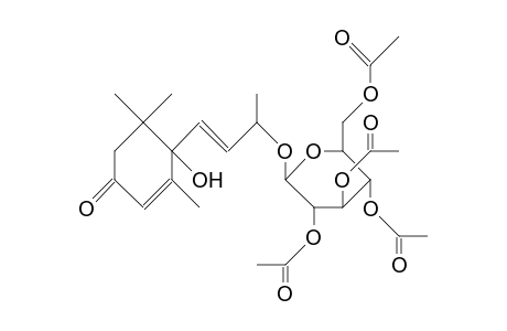 Tetraacetyl-roseoside
