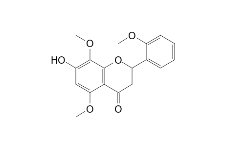 7-Hydroxy-5,8,2'-trimethoxyflavanone