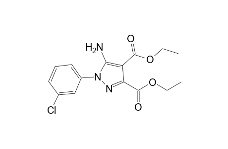 Diethyl 5-Amino-1-(m-chlorophenyl)pyrazole-3,4-dicarboxylate