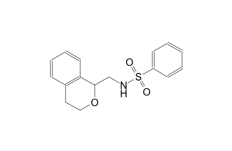 N-(3,4-dihydro-1H-isochromen-1-ylmethyl)benzenesulfonamide