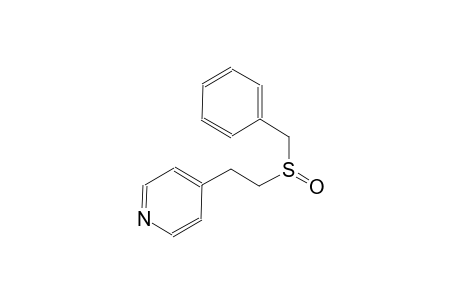 pyridine, 4-[2-[(phenylmethyl)sulfinyl]ethyl]-