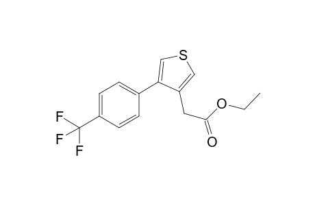 Ethyl 2-(4-(4-(trifluoromethyl)phenyl)thiophen-3-yl)acetate