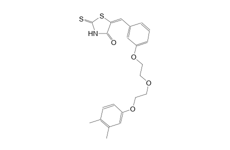 4-thiazolidinone, 5-[[3-[2-[2-(3,4-dimethylphenoxy)ethoxy]ethoxy]phenyl]methylene]-2-thioxo-, (5E)-