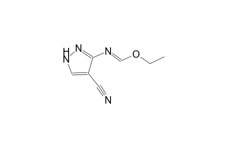 ethyl 4-cyano-1H-pyrazol-3-ylimidoformate