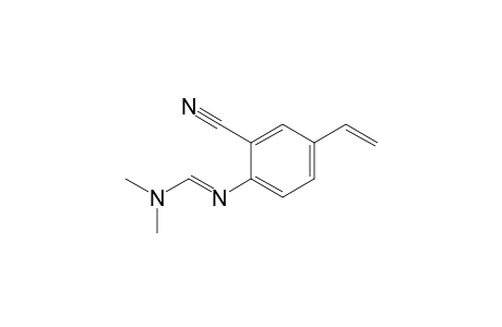 3-Ethenyl-6-dimethylaminomethyleneaminobenzonitrile