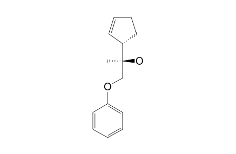 (2R*)-2-[(1S*)-CYCLOPENT-2-ENYL]-1-PHENOXYPROPAN-2-OL