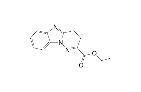 Ethyl (3,4-dihydropyridazino[1,6-a]benzimidazol-2-yl)carboxylate