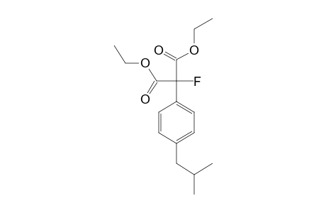 MALONIC ACID, FLUORO/P-ISOBUTYL- PHENYL/-, DIETHYL ESTER