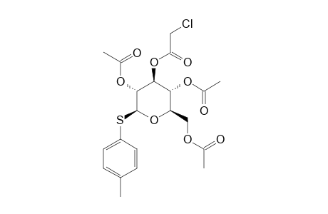TOLYL-2,4,6-TRI-O-ACETYL-3-O-CHLOROACETYL-BETA-1-THIO-D-GALACTOPYRANOSIDE