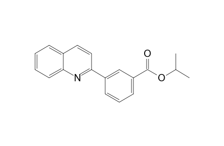 Isopropyl 3-(quinolin-2-yl)benzoate