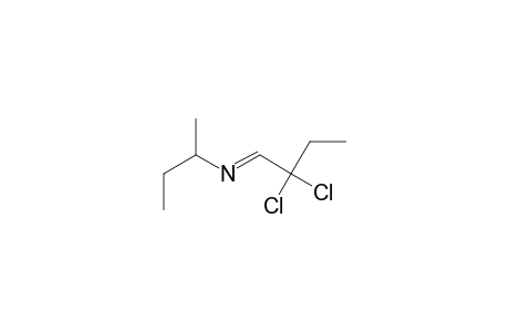 2-Butanamine, N-(2,2-dichlorobutylidene)-