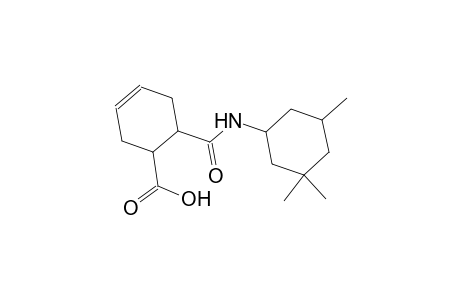 6-{[(3,3,5-trimethylcyclohexyl)amino]carbonyl}-3-cyclohexene-1-carboxylic acid