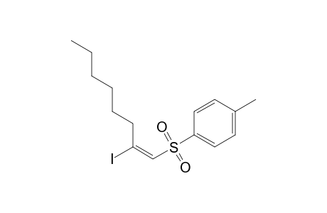 1-[(E)-2-iodanyloct-1-enyl]sulfonyl-4-methyl-benzene