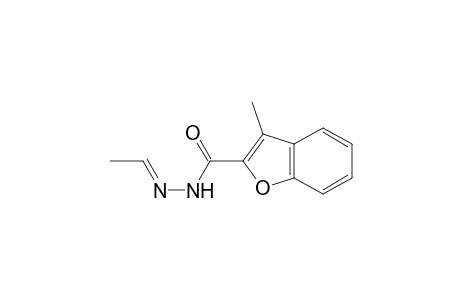 N'-[(1E)-Ethylidene]-3-methyl-1-benzofuran-2-carbohydrazide