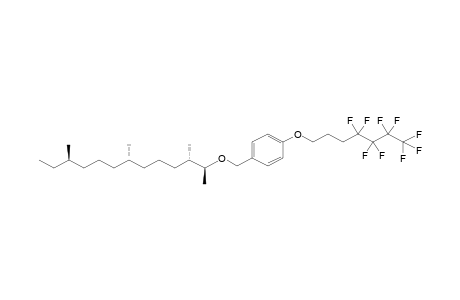 (1S,2S,6S,10R)-1-(4,4,5,5,6,6,7,7,7-Nonafluoroheptyloxy)-4-(1,2,6,10-tetramethyldodecyloxyoxymethyl)benzene