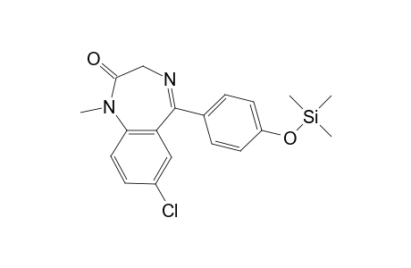 2H-1,4-Benzodiazepin-2-one, 7-chloro-1,3-dihydro-1-methyl-5-[4-[(trimethylsilyl)oxy]phenyl]-