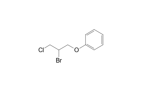 (2-bromanyl-3-chloranyl-propoxy)benzene