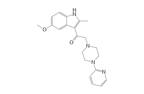 1-(5-methoxy-2-methyl-1H-indol-3-yl)-2-[4-(2-pyridinyl)-1-piperazinyl]ethanone