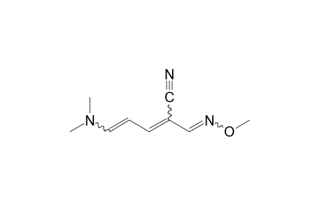 [3-(Dimethylamino)allylidene]malonaldehydonitrile, O-methyloxime